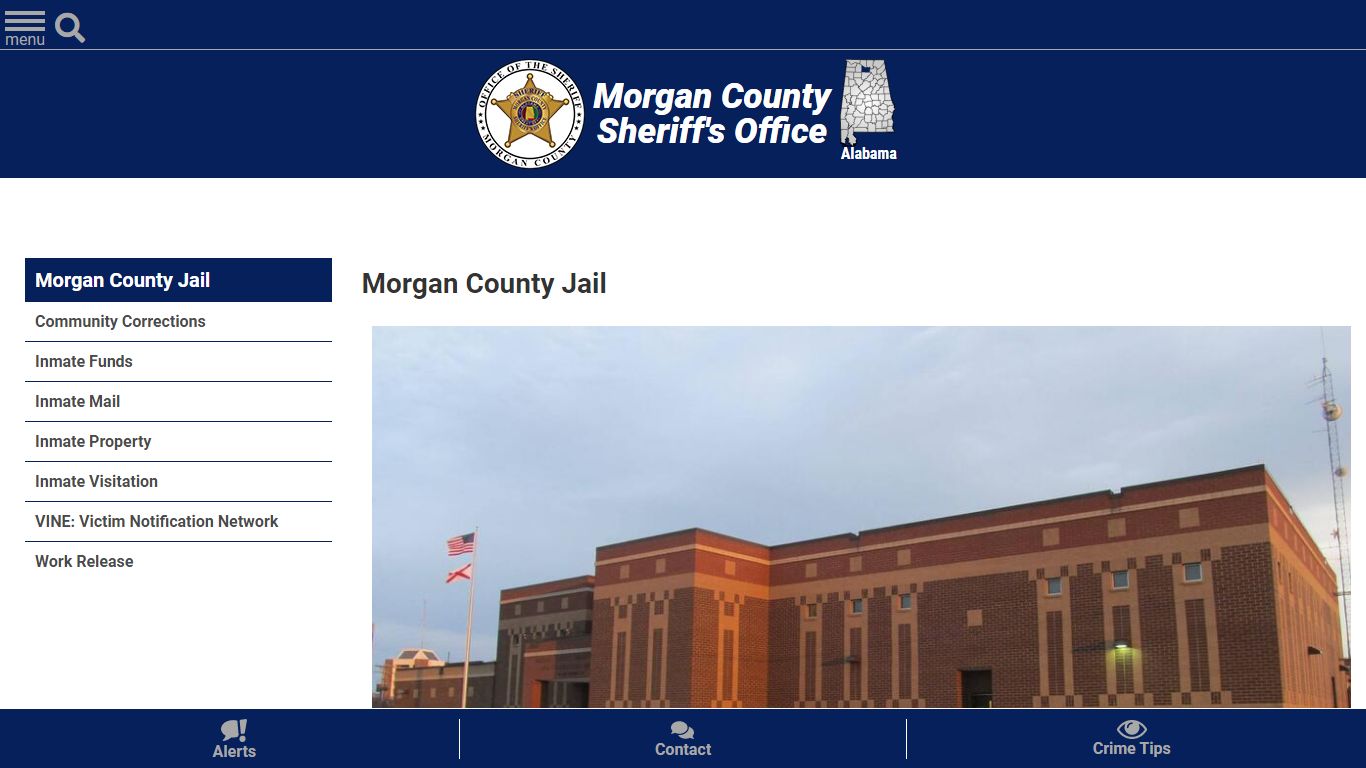 Morgan County Jail | Morgan County Sheriff, Alabama